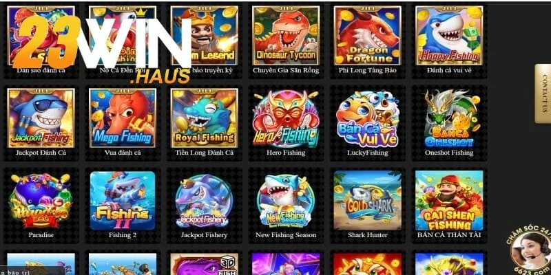 Bắn Cá Tài Lộc – Cơ Hội Nhận Thưởng Siêu Khủng Tại 23Win 2 Sức hấp dẫn đặc biệt của Bắn cá Tài Lộc đổi thưởng