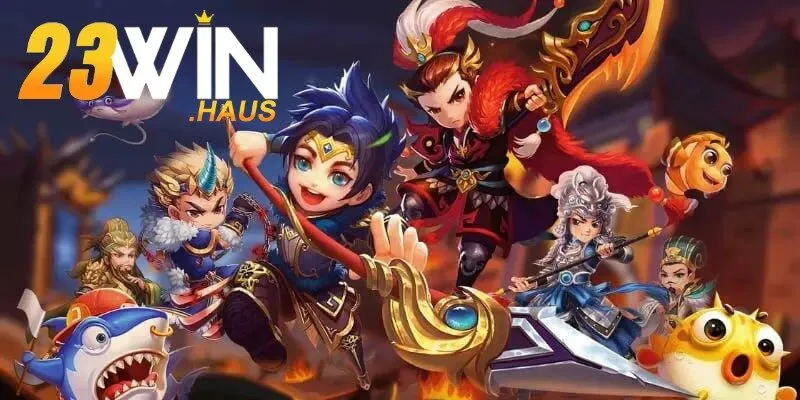 Chinh Phục Bắn Cá Tam Quốc Thưởng Cực Khủng Tại 23Win 1 Tựa game gây ấn tượng mạnh nhờ nội dung phong phú và giao diện đồ họa tinh tế.