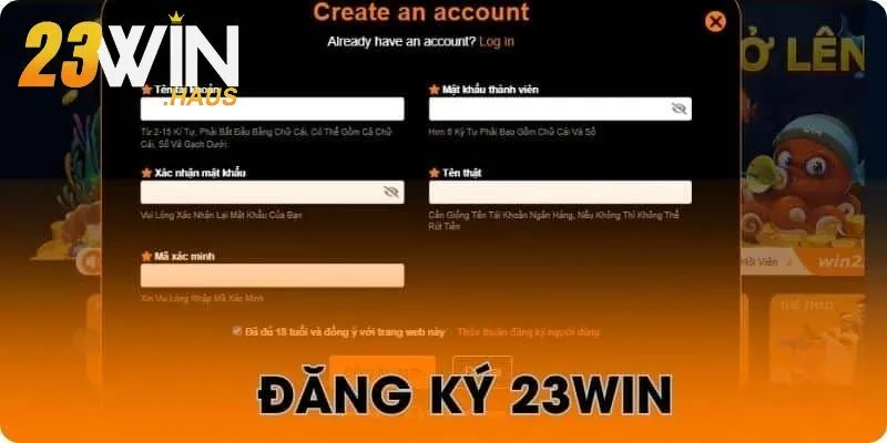 đăng ký 23Win 2 Điều cần thiết để đăng ký 23Win