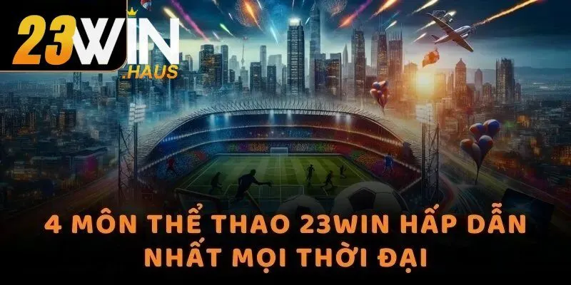 Thể Thao 23Win 3 4 môn thể thao 23Win hàng đầu siêu hấp dẫn